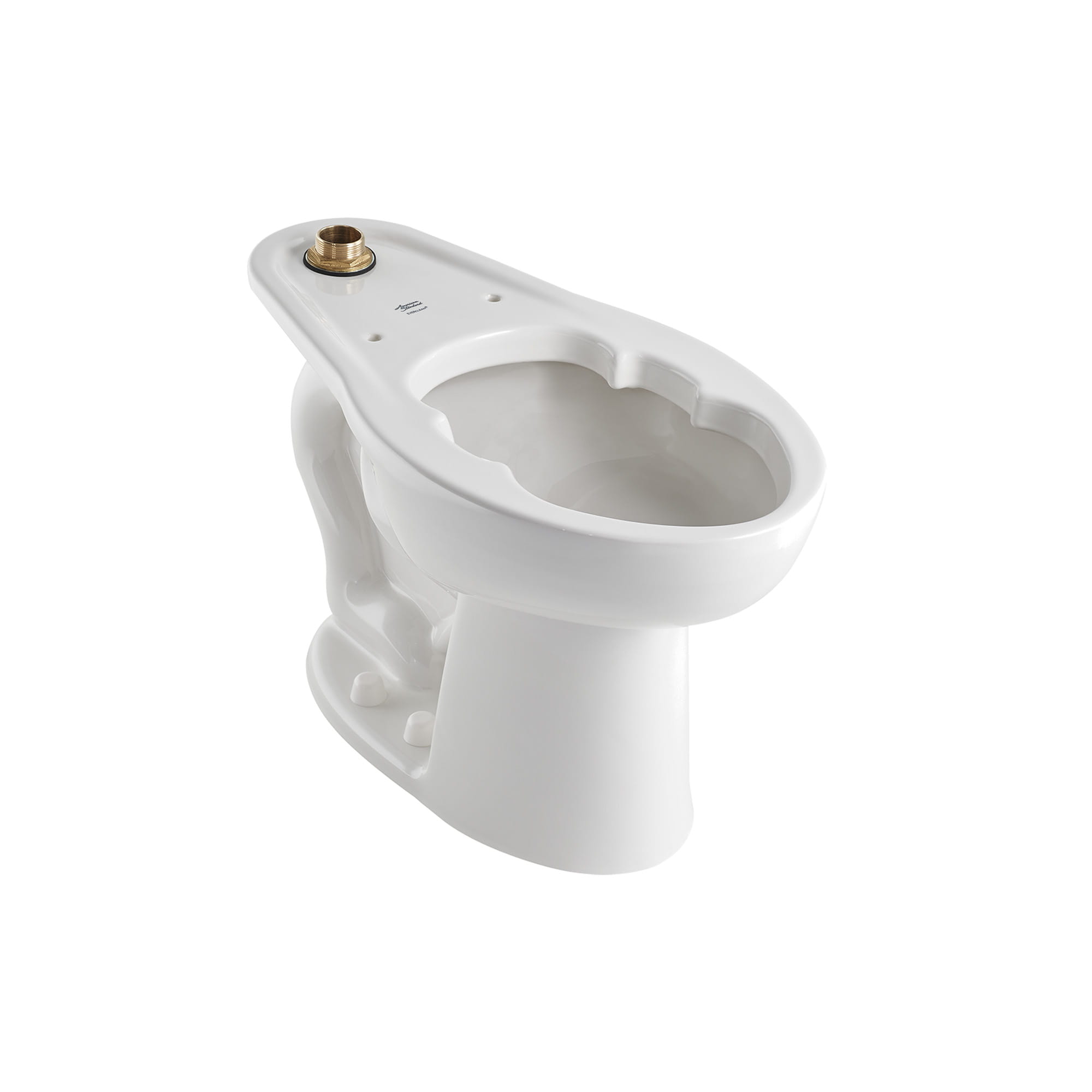 Madera™ 1.1 – 1.6 gpf (4.2 – 6.0 Lpf) Chair Height Top Spud Elongated  EverClean® Bowl With Bedpan Lugs, 4 Anchoring Holes